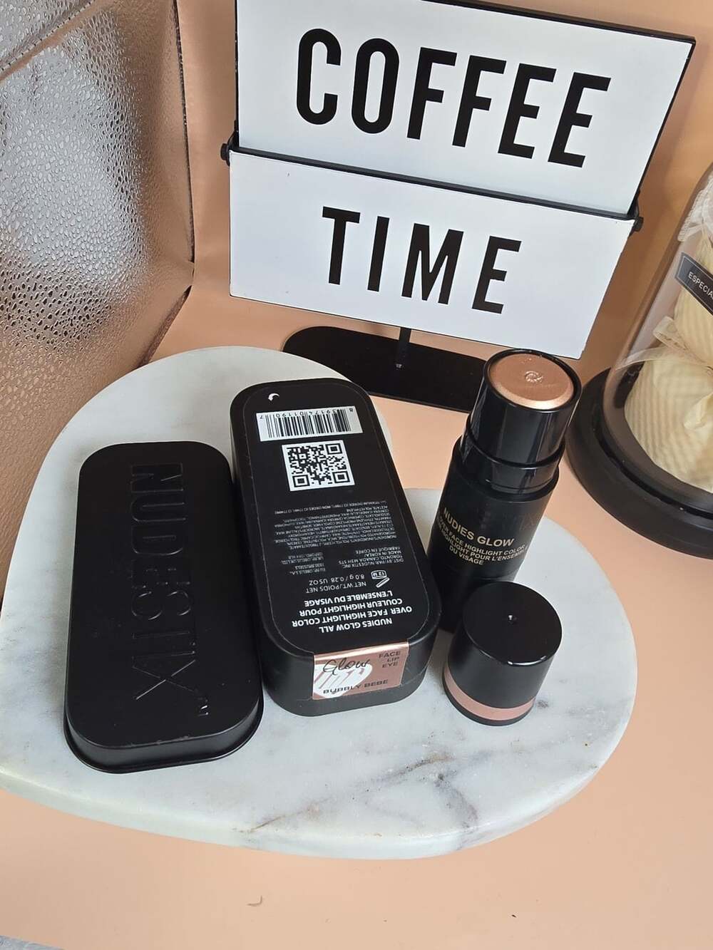 Nudestix Nudies Glow All Over Face Highlight Bubbly Bebe